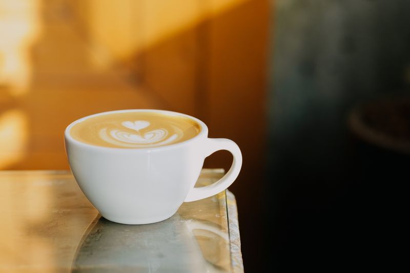 Specialty coffee at Papa Ginos