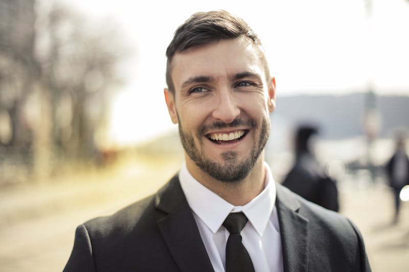 Marcus T., satisfied catering client
