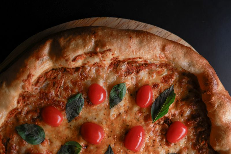 Margherita pizza catering